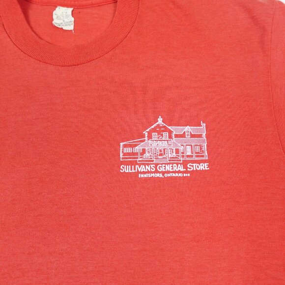 Vintage 80s Ennismore Ontario Sullivan's General Store Tee Shirt Adult S - M - Picture 2 of 9